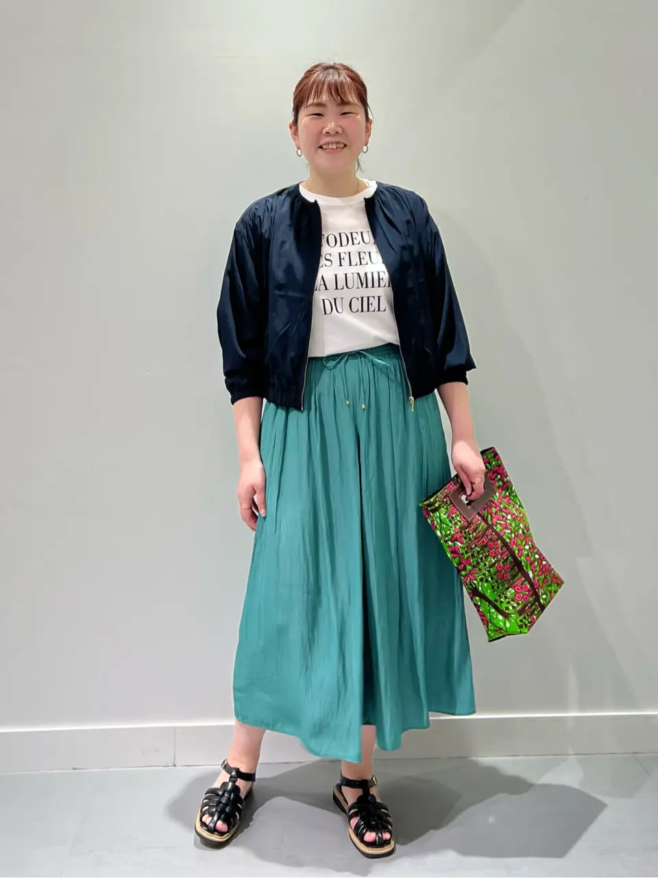 ONWARD CROSSET SELECT 林 コーディネート画像