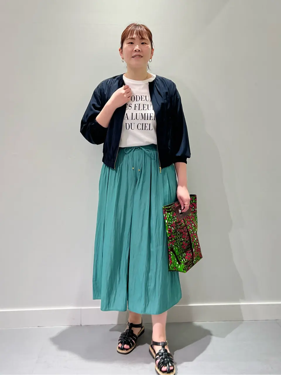 ONWARD CROSSET SELECT 林 コーディネート画像