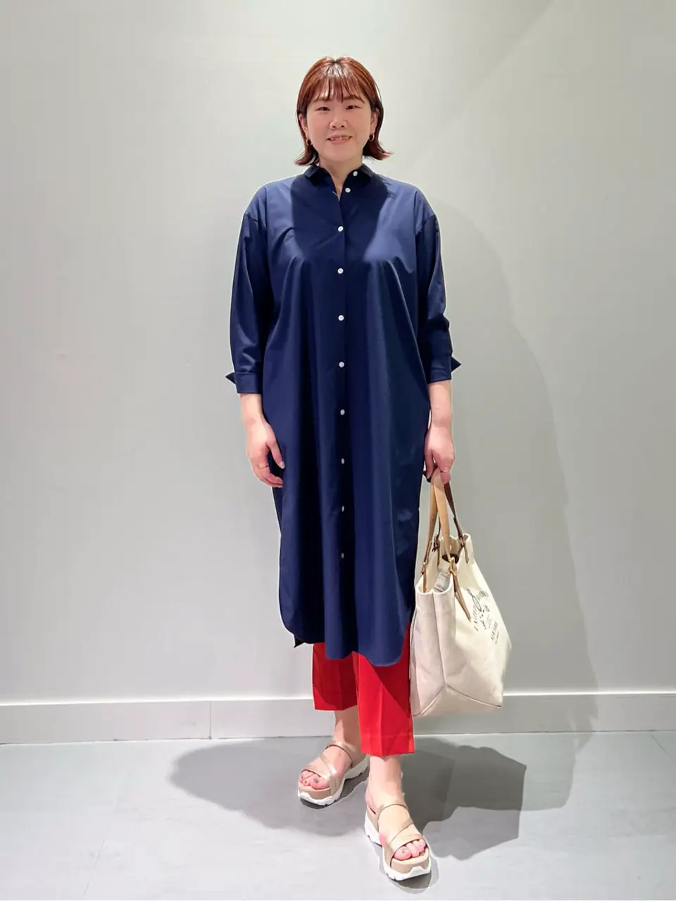 ONWARD CROSSET SELECT 林 コーディネート画像