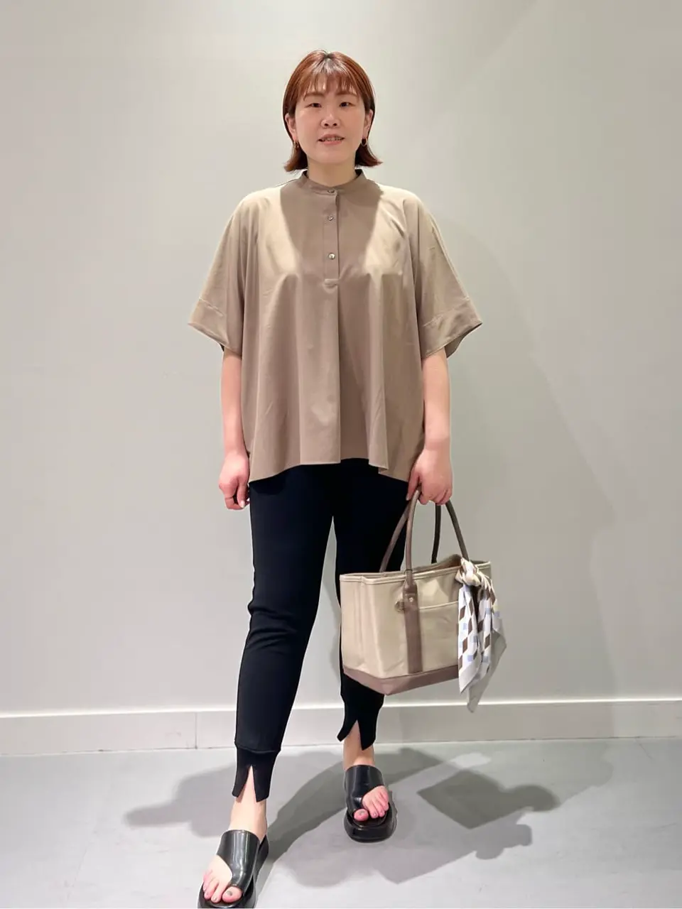 ONWARD CROSSET SELECT 林 コーディネート画像