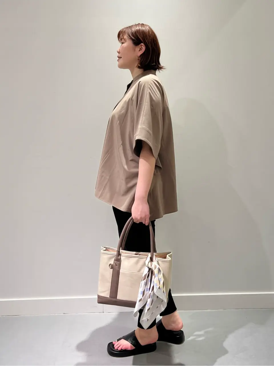 ONWARD CROSSET SELECT 林 コーディネート画像