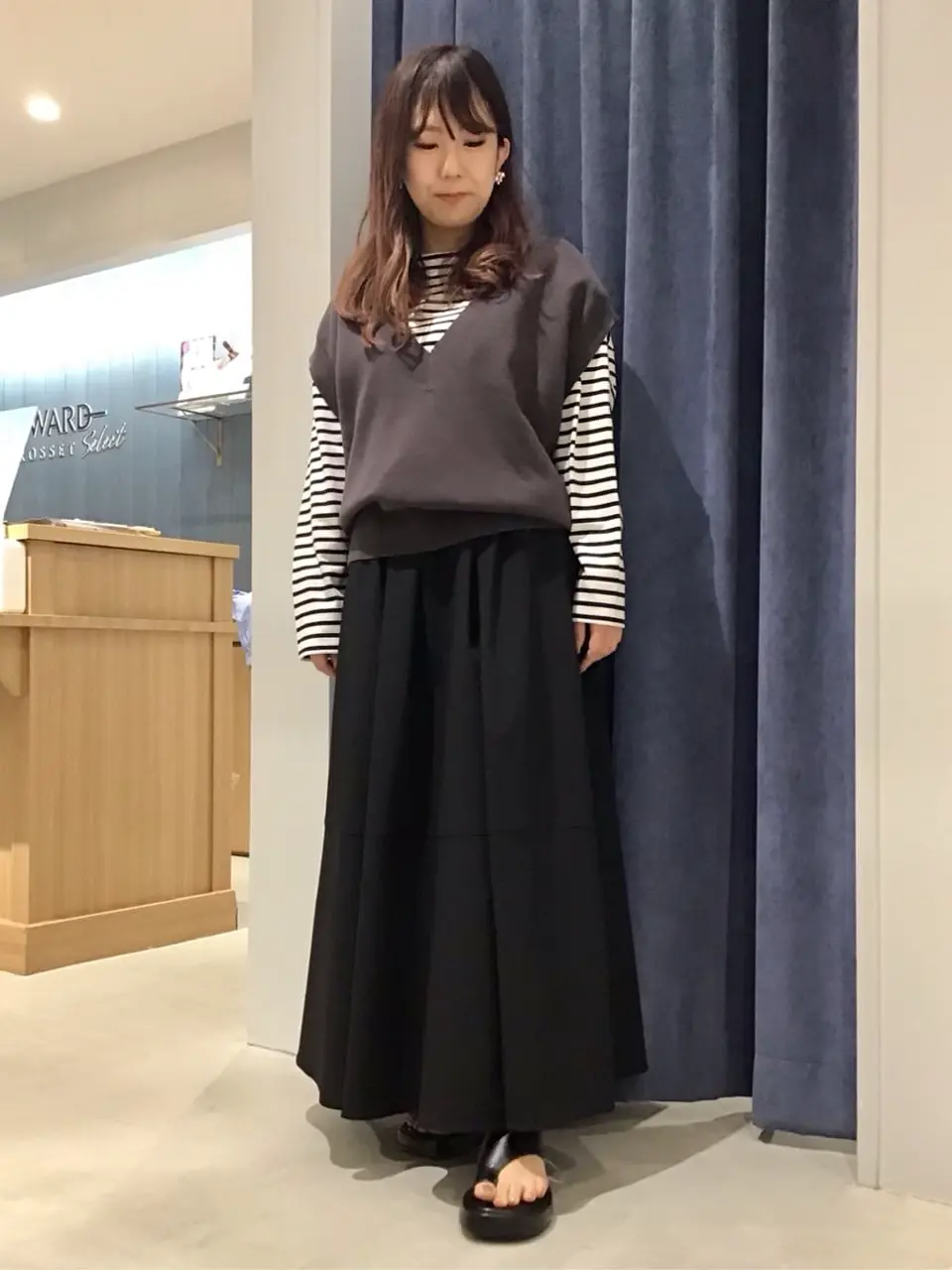 ONWARD CROSSET SELECT 吉田 コーディネート画像