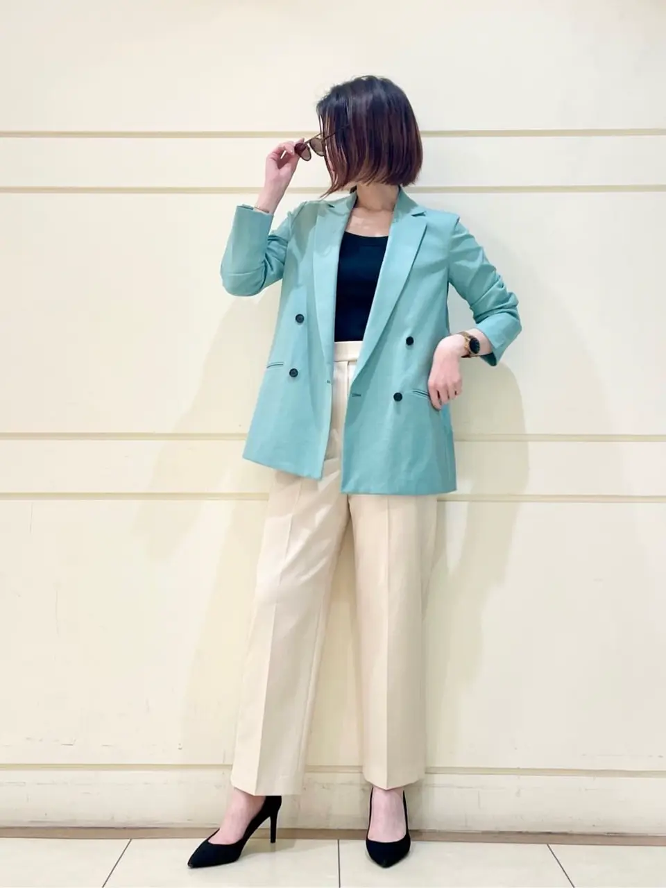 ONWARD CROSSET SELECT イナムラ コーディネート画像