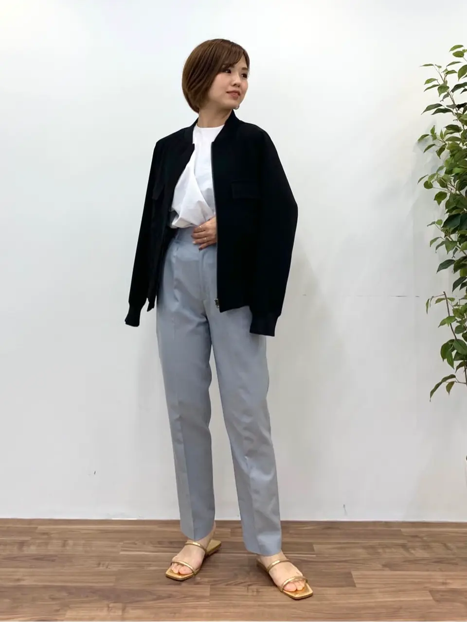  tomo コーディネート画像