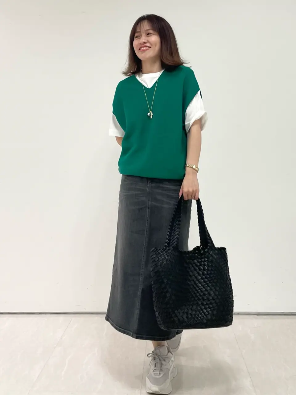  スタッフ コーディネート画像