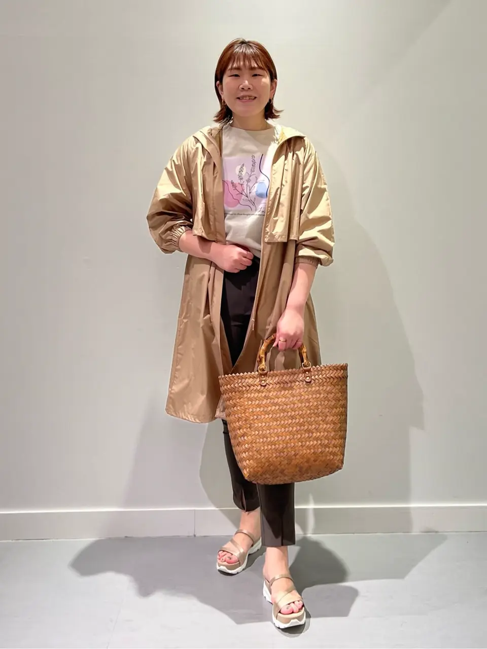 ONWARD CROSSET SELECT 林 コーディネート画像