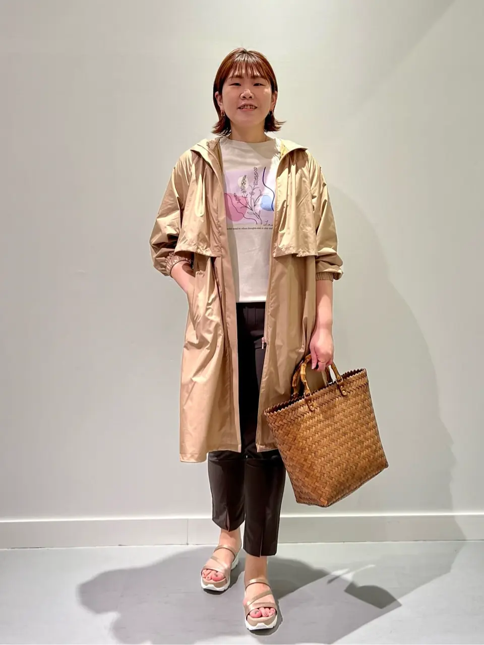 ONWARD CROSSET SELECT 林 コーディネート画像