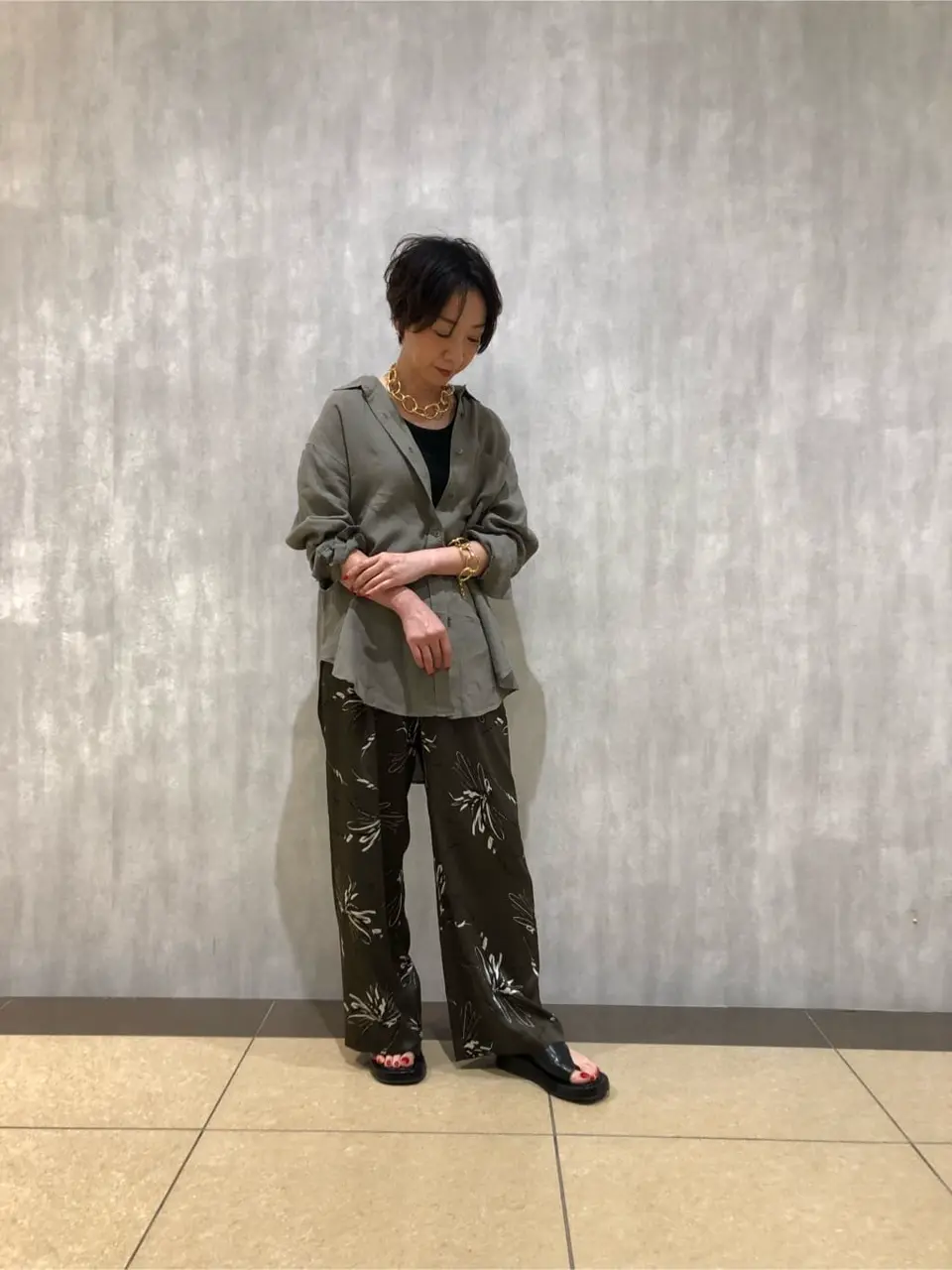 ONWARD CROSSET SELECT 岩渕 コーディネート画像