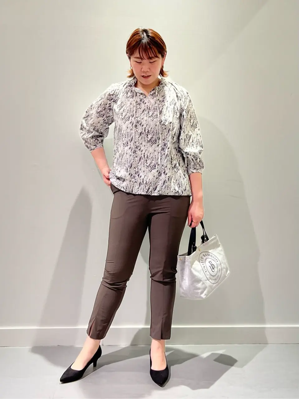 ONWARD CROSSET SELECT 林 コーディネート画像