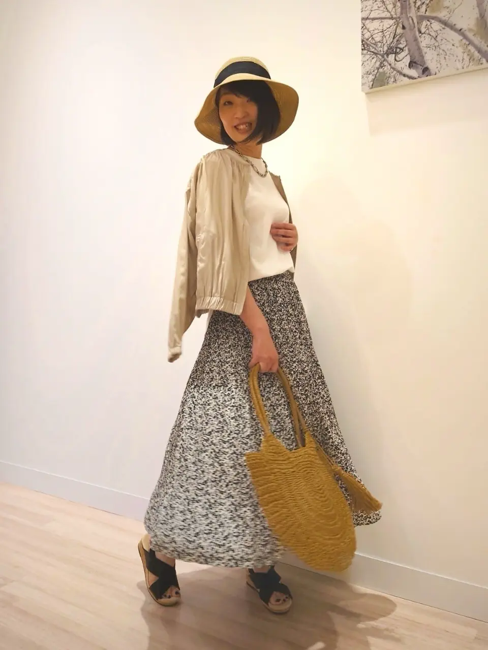 ONWARD CROSSET SELECT 岡 コーディネート画像