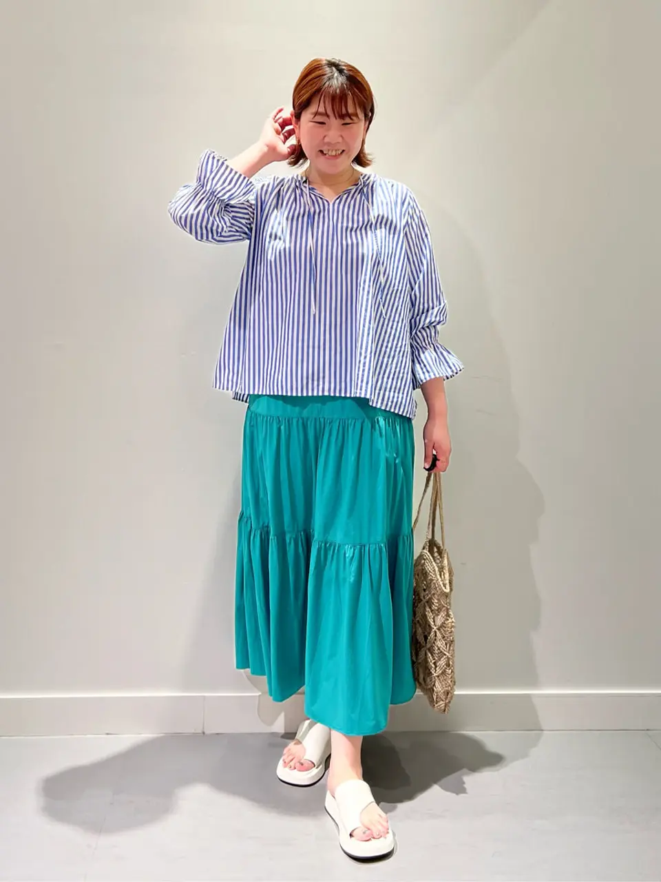 ONWARD CROSSET SELECT 林 コーディネート画像