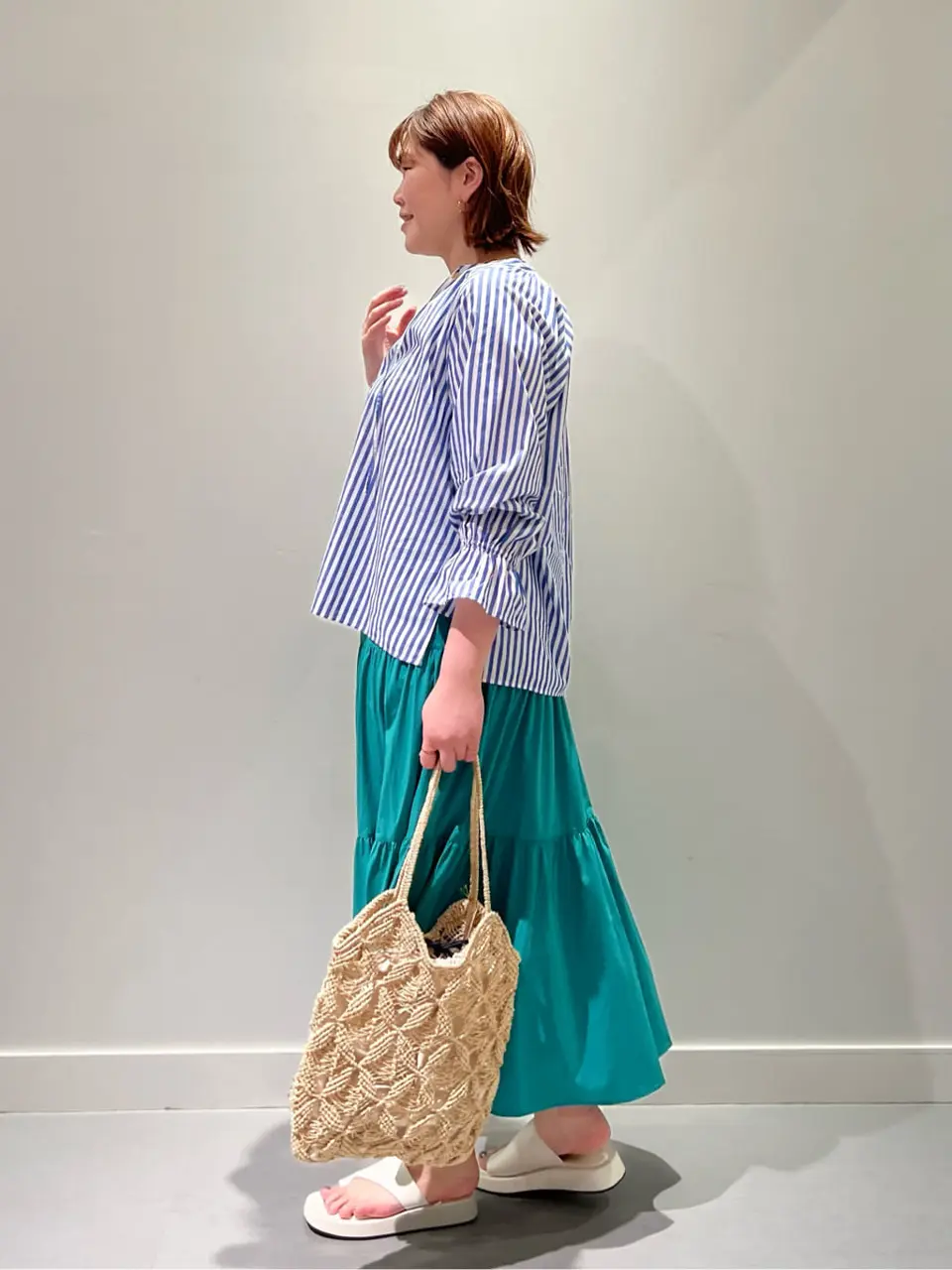 ONWARD CROSSET SELECT 林 コーディネート画像