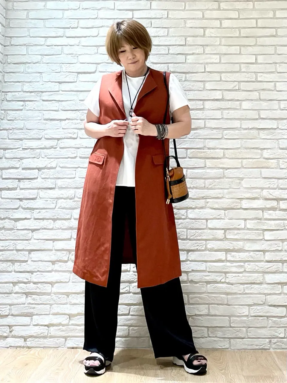 ONWARD CROSSET SELECT 井上 コーディネート画像