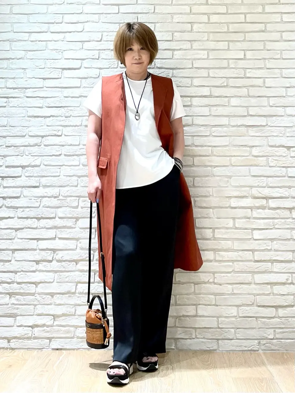 ONWARD CROSSET SELECT 井上 コーディネート画像