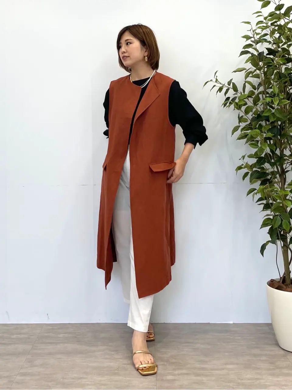  tomo コーディネート画像