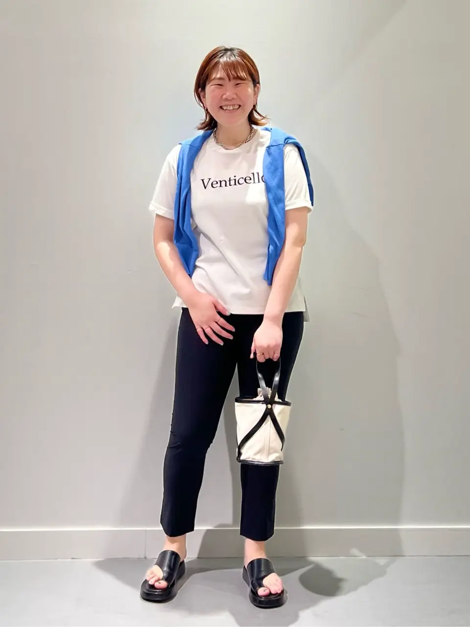 ONWARD CROSSET SELECT 林 コーディネート画像