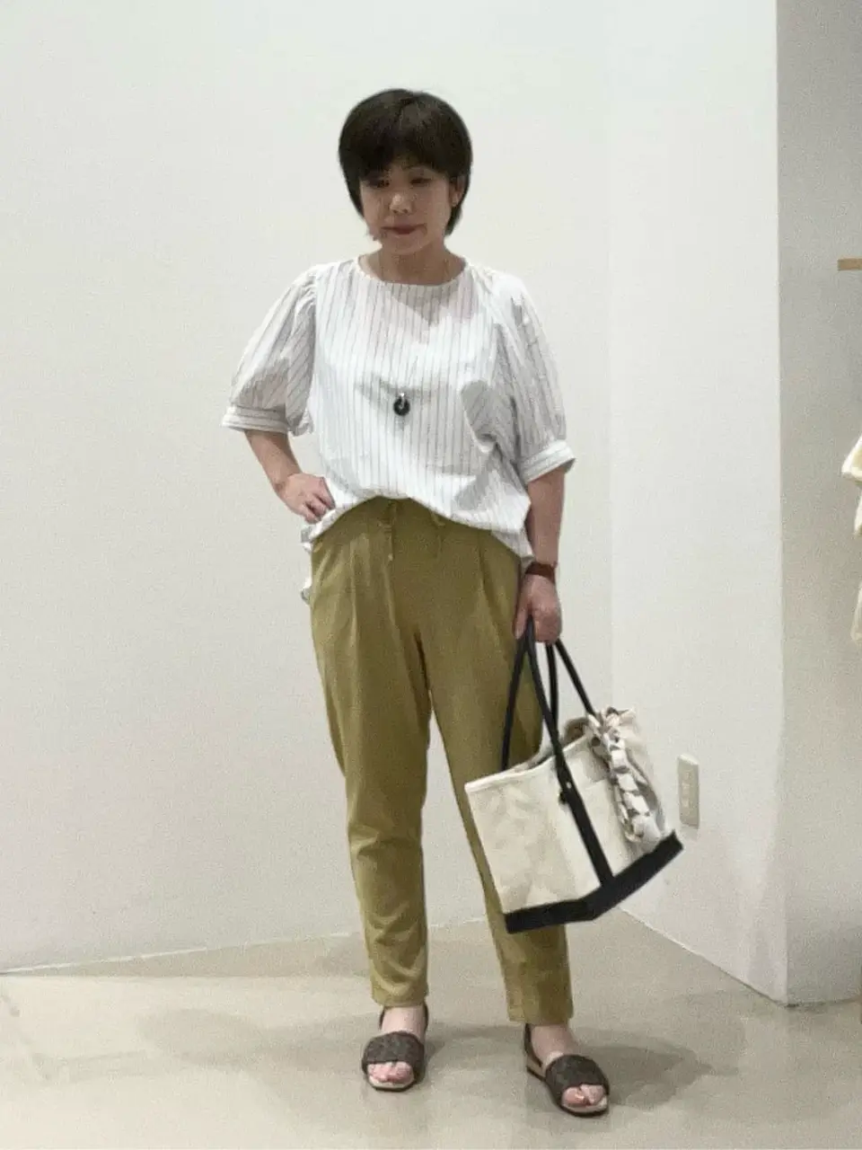 ONWARD CROSSET SELECT 吉田 コーディネート画像