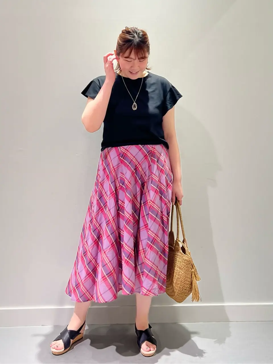 ONWARD CROSSET SELECT 林 コーディネート画像