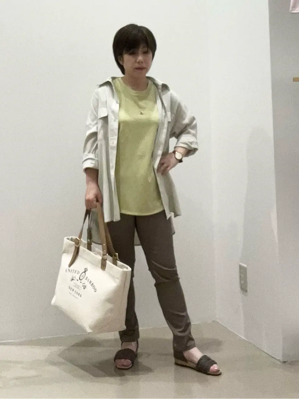 ONWARD CROSSET SELECT 吉田 コーディネート画像