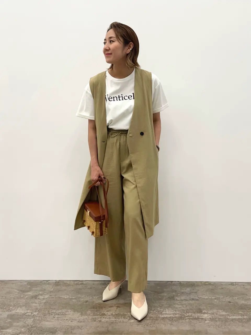 ONWARD CROSSET SELECT 茂木 コーディネート画像