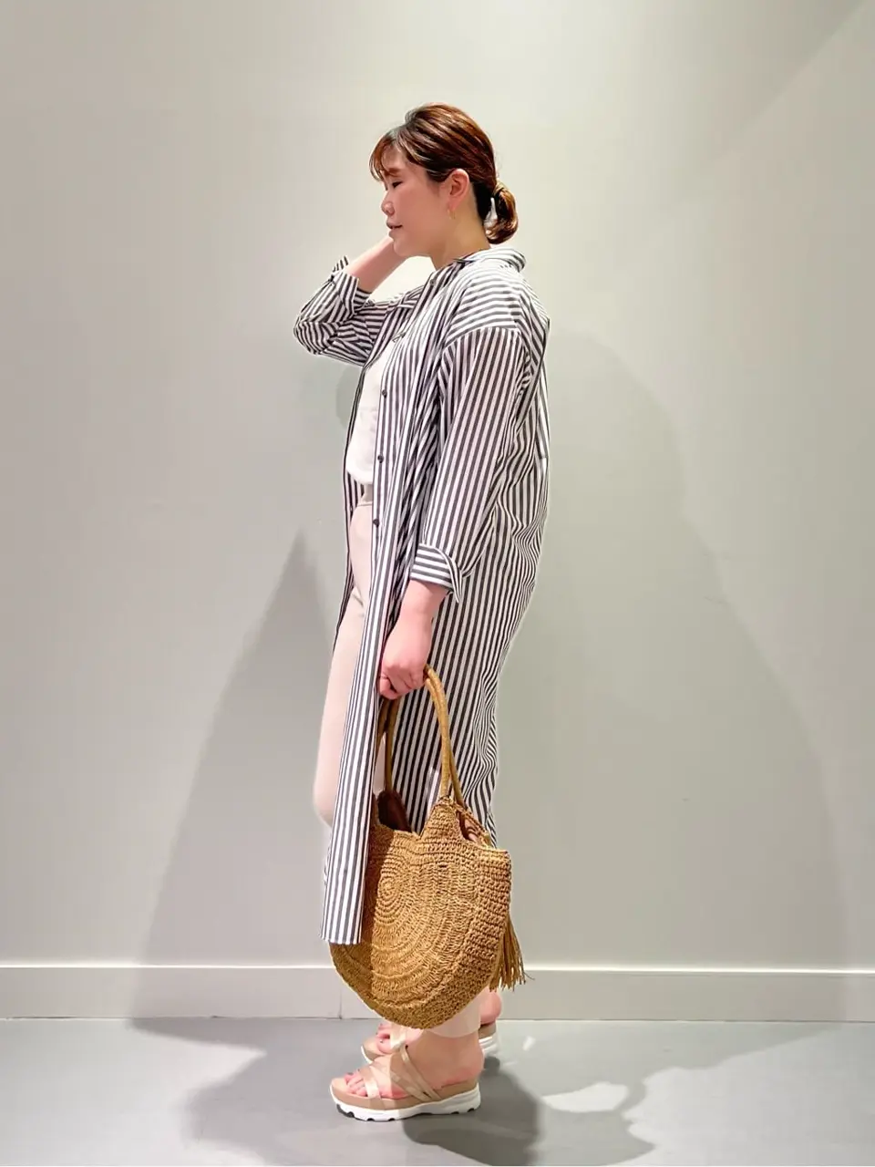 ONWARD CROSSET SELECT 林 コーディネート画像