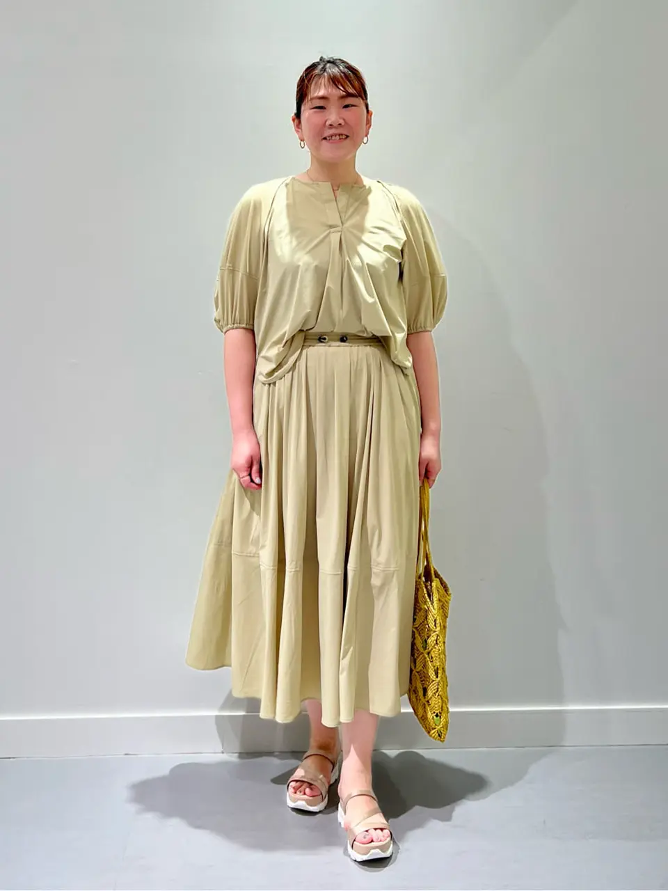 ONWARD CROSSET SELECT 林 コーディネート画像