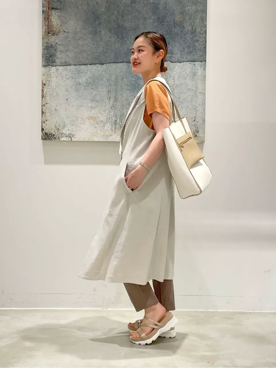 ONWARD CROSSET SELECT 一星 コーディネート画像