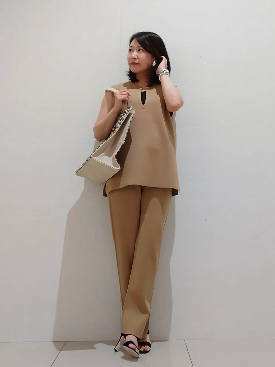  スタッフ コーディネート画像