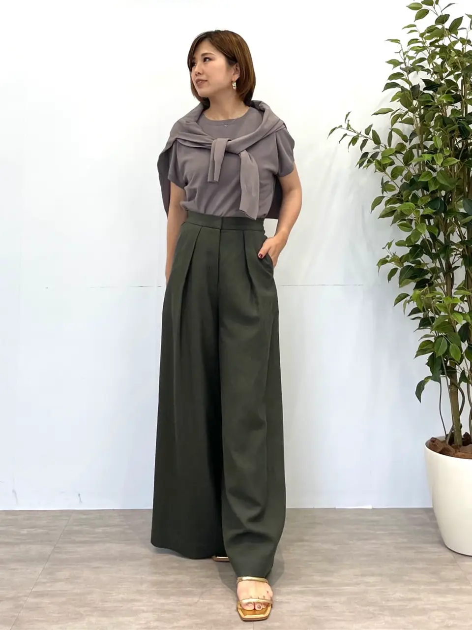  tomo コーディネート画像