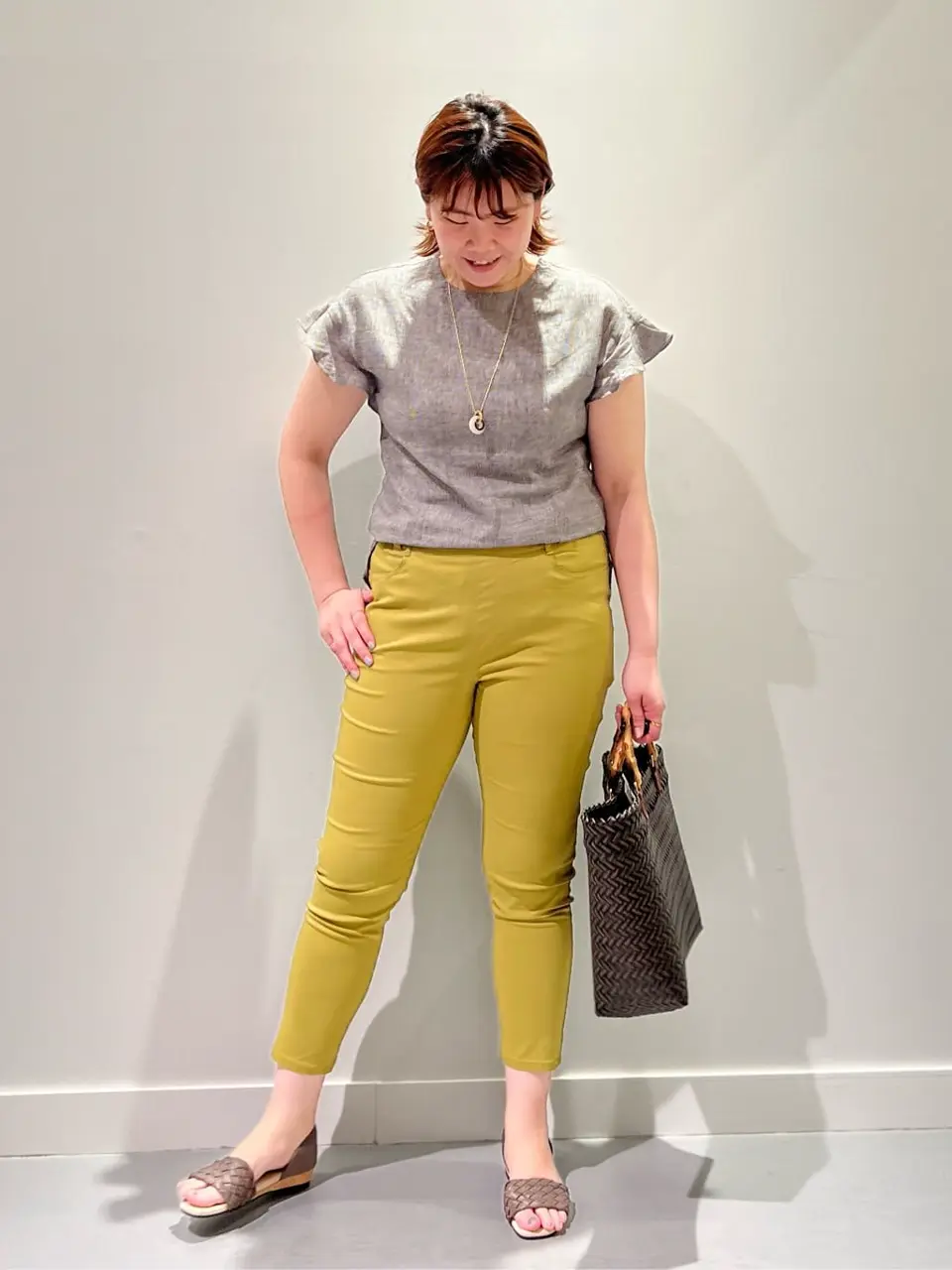 ONWARD CROSSET SELECT 林 コーディネート画像