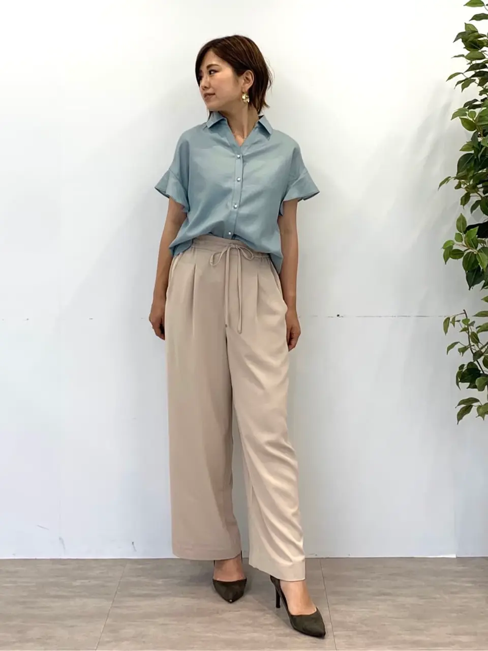  tomo コーディネート画像