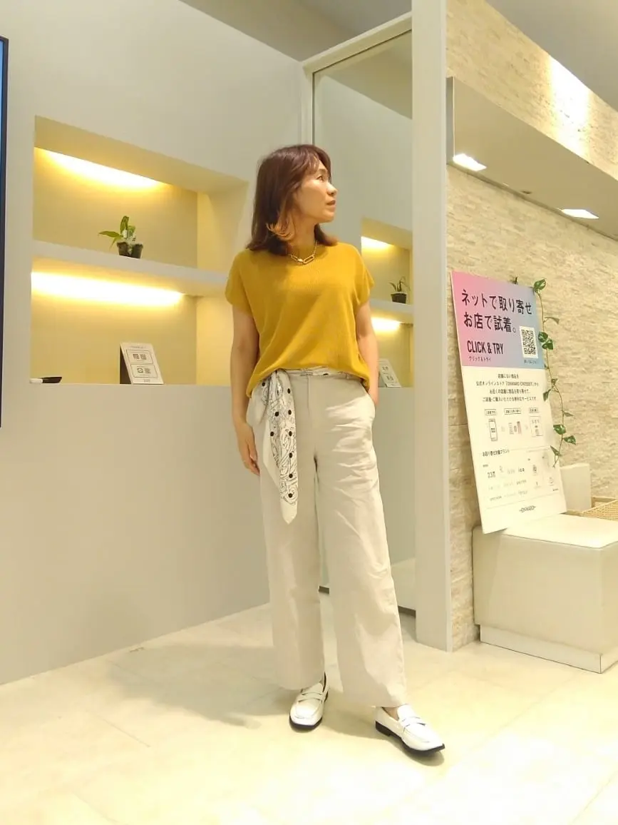  スタッフ コーディネート画像