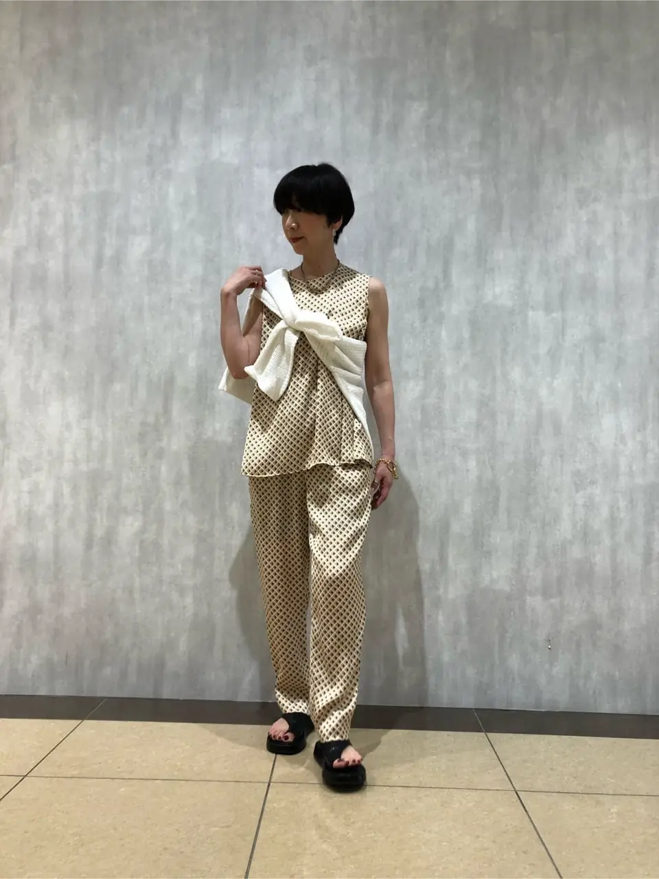 ONWARD CROSSET SELECT 岩渕 コーディネート画像