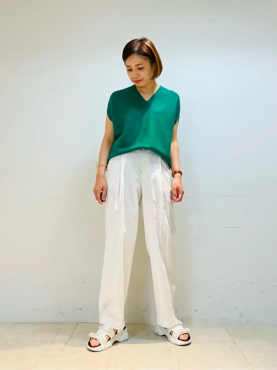 ONWARD CROSSET SELECT スタッフ コーディネート画像