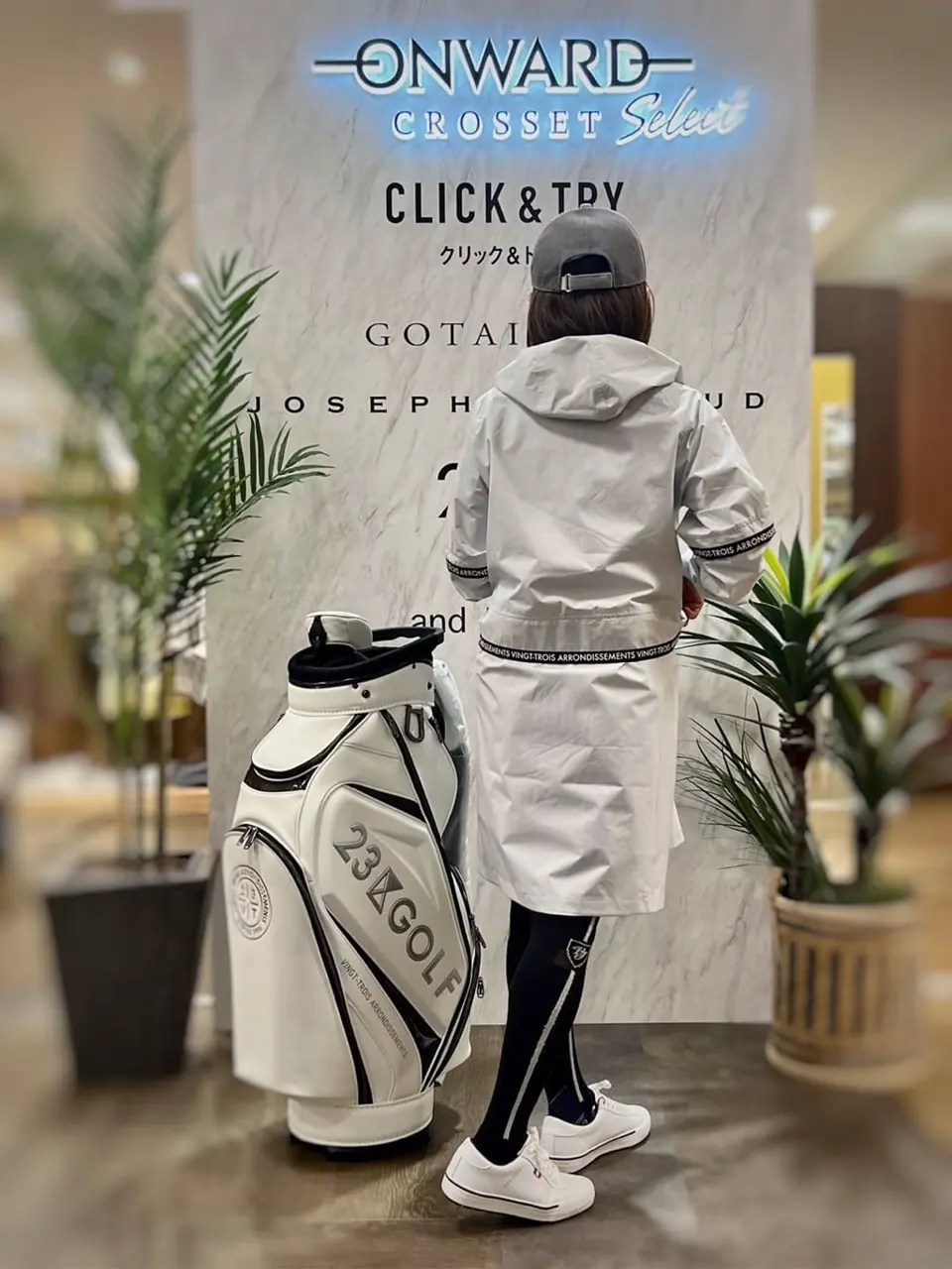 ONWARD CROSSET SELECT 山崎 コーディネート画像