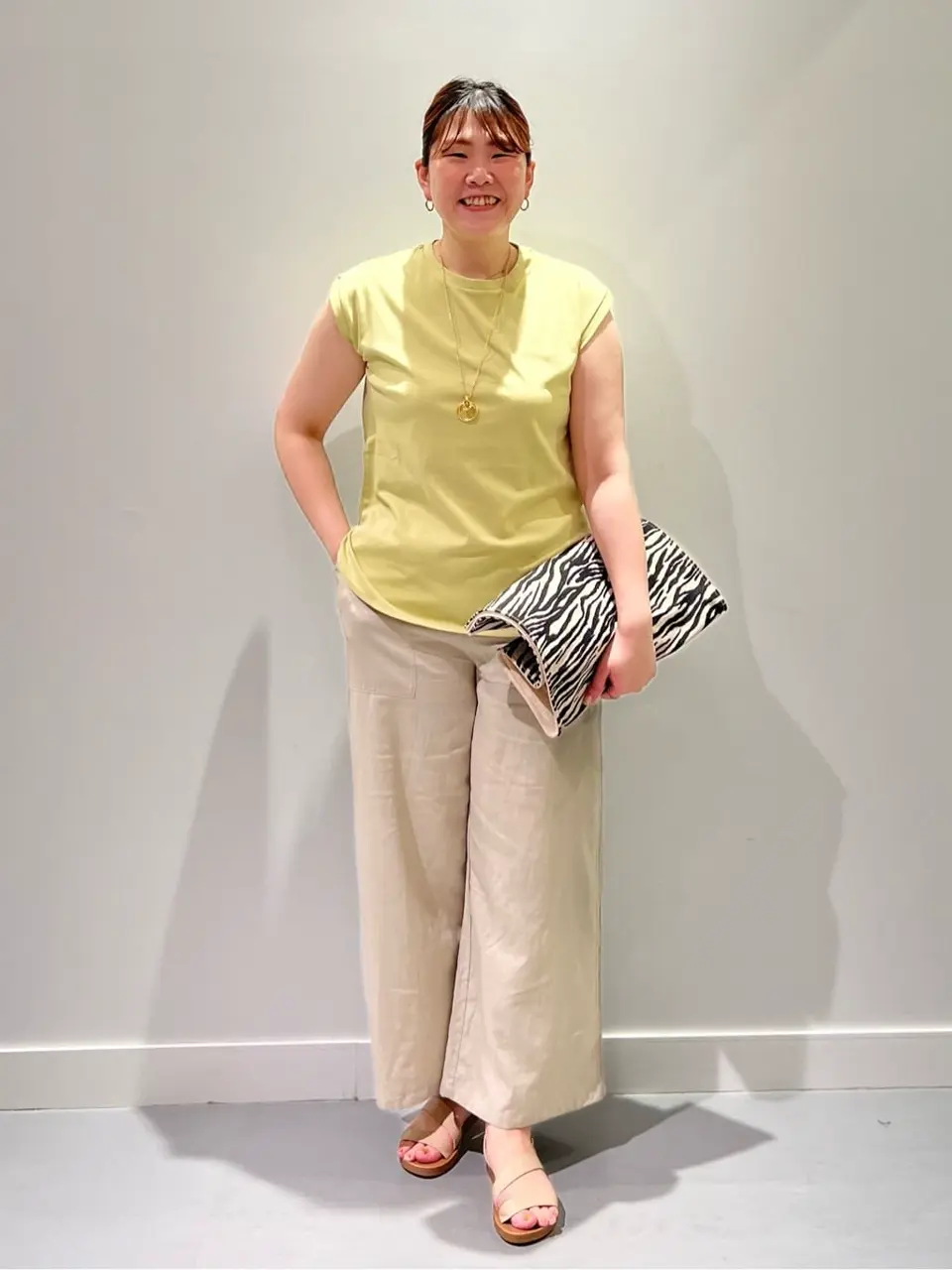 ONWARD CROSSET SELECT 林 コーディネート画像