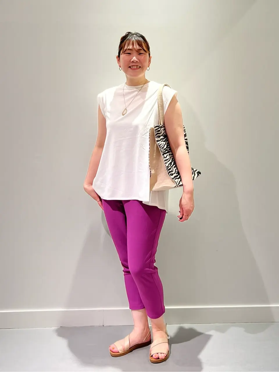 ONWARD CROSSET SELECT 林 コーディネート画像