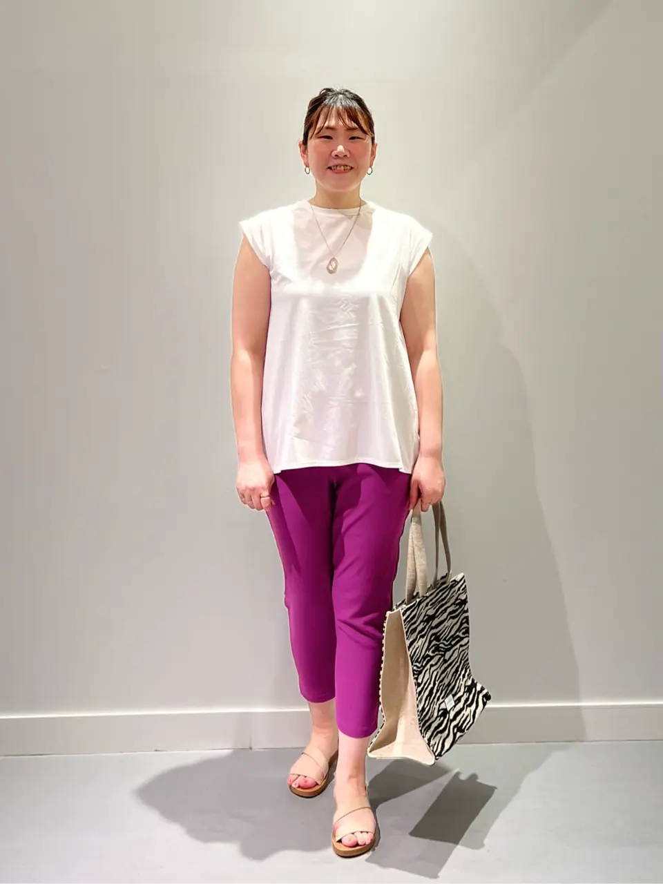 ONWARD CROSSET SELECT 林 コーディネート画像