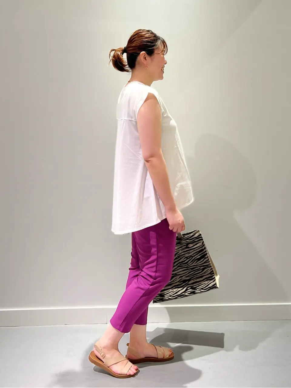 ONWARD CROSSET SELECT 林 コーディネート画像