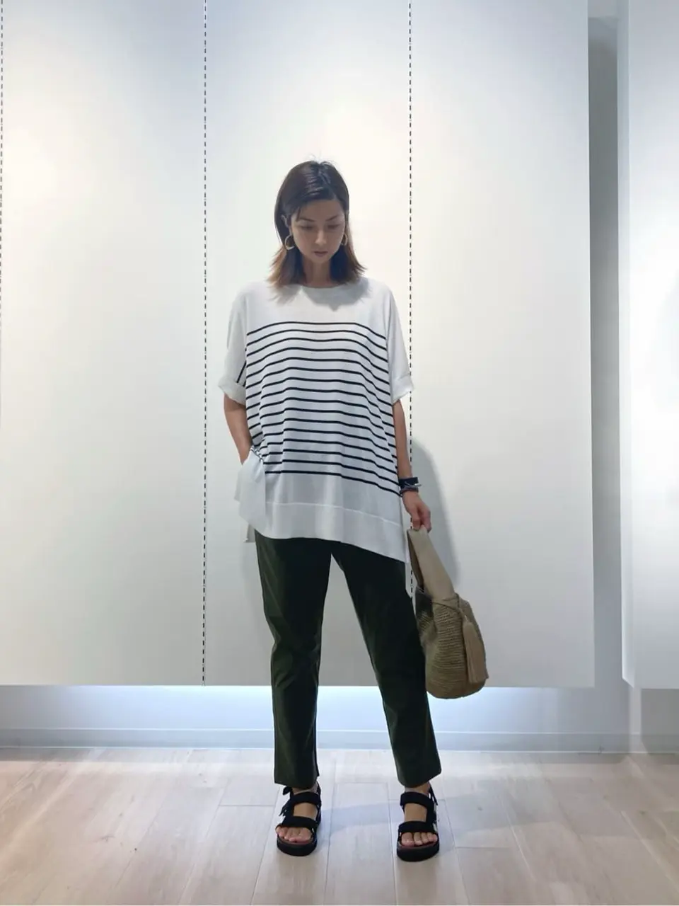  スタッフ コーディネート画像