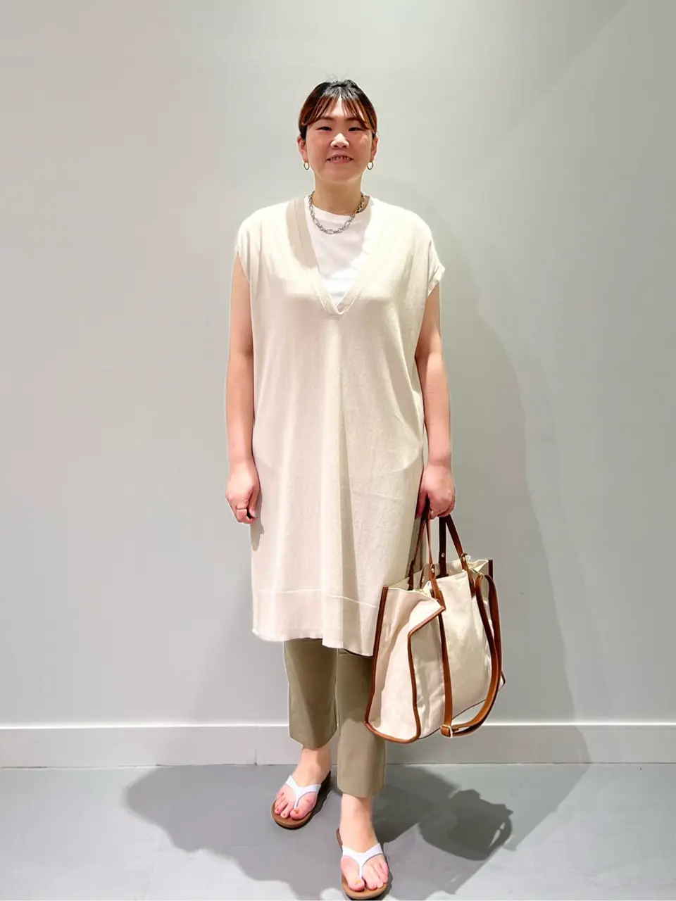 ONWARD CROSSET SELECT 林 コーディネート画像