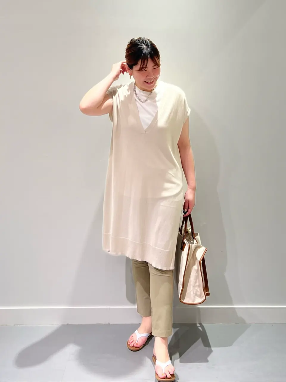 ONWARD CROSSET SELECT 林 コーディネート画像