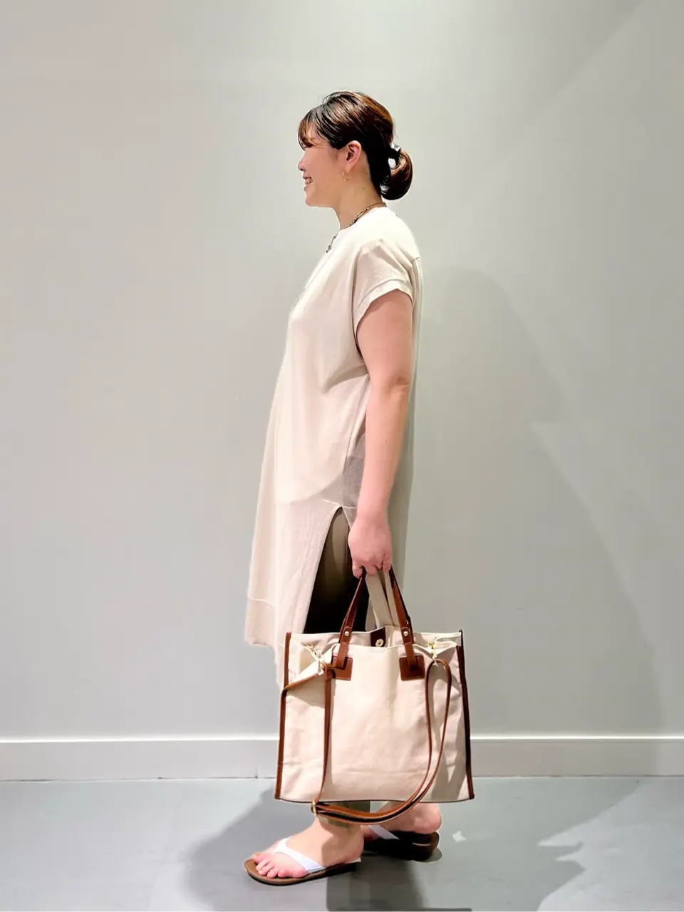 ONWARD CROSSET SELECT 林 コーディネート画像