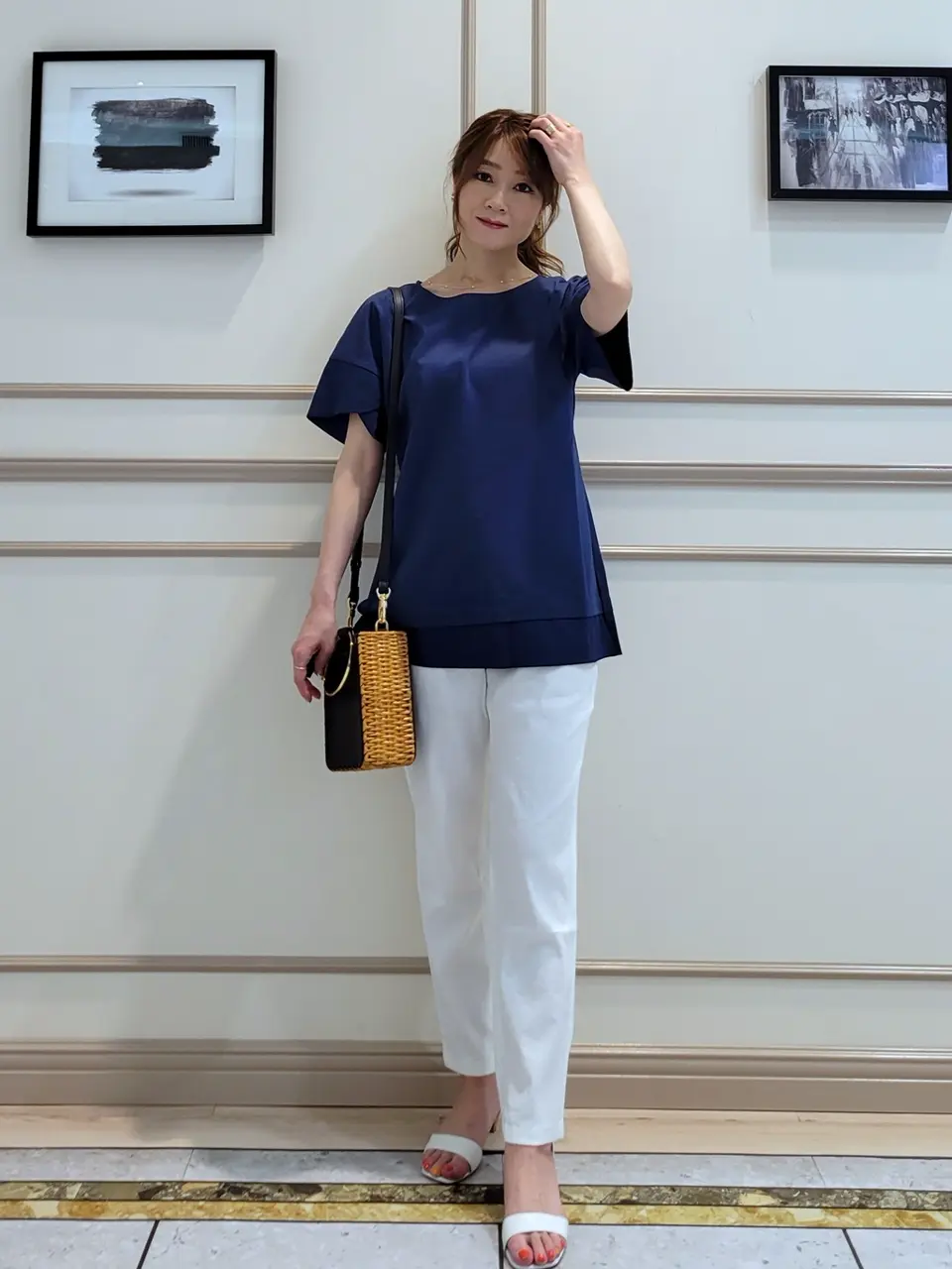 ONWARD CROSSET SELECT 濱地 コーディネート画像