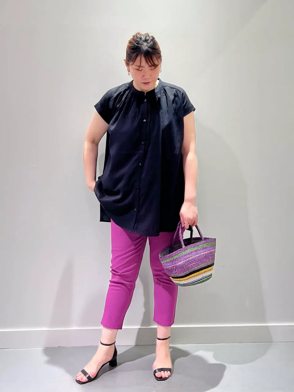 ONWARD CROSSET SELECT 林 コーディネート画像