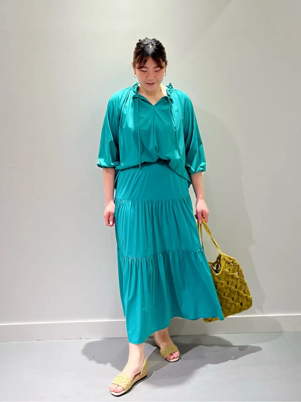 ONWARD CROSSET SELECT 林 コーディネート画像