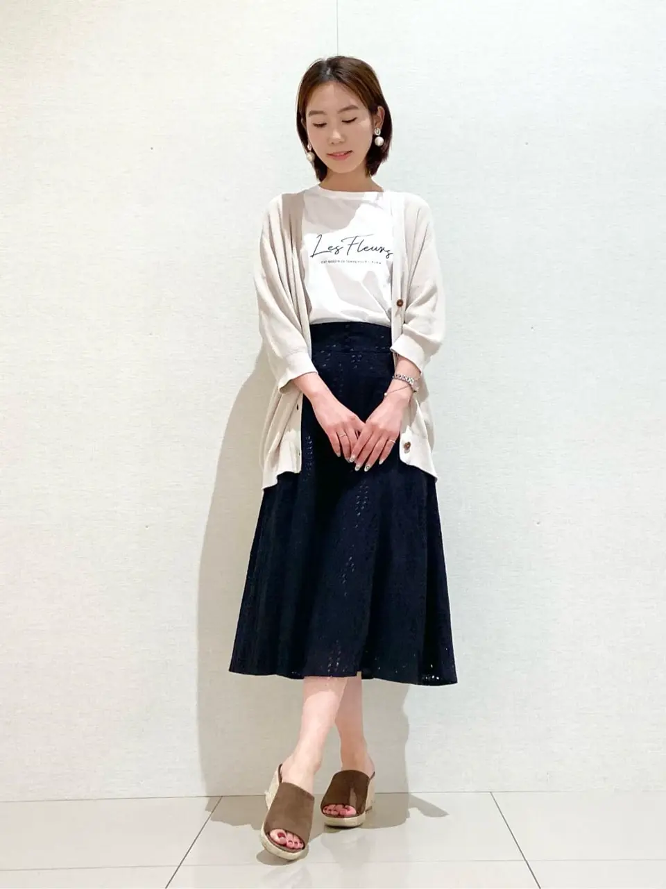  スタッフ コーディネート画像