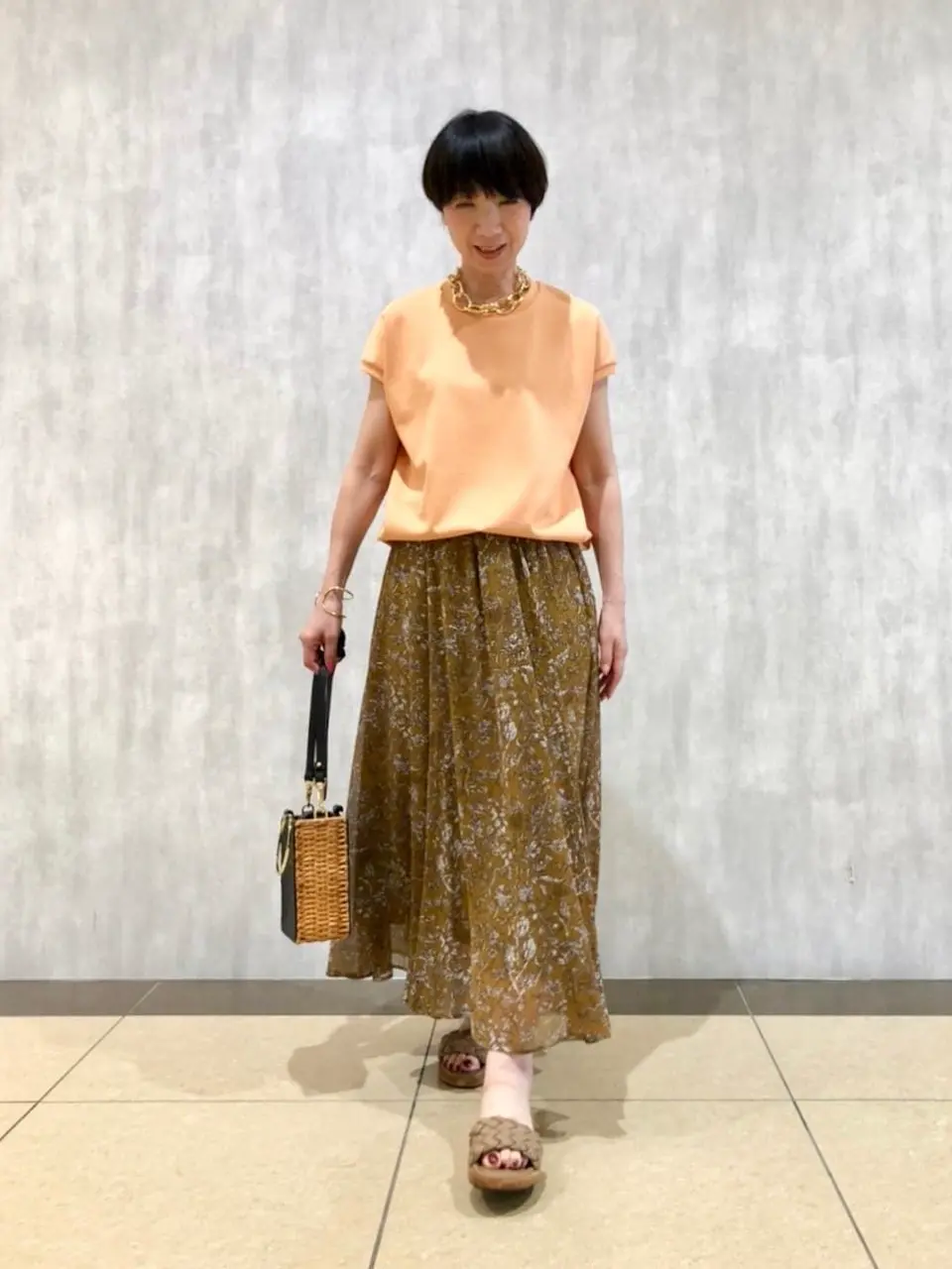 ONWARD CROSSET SELECT 岩渕 コーディネート画像