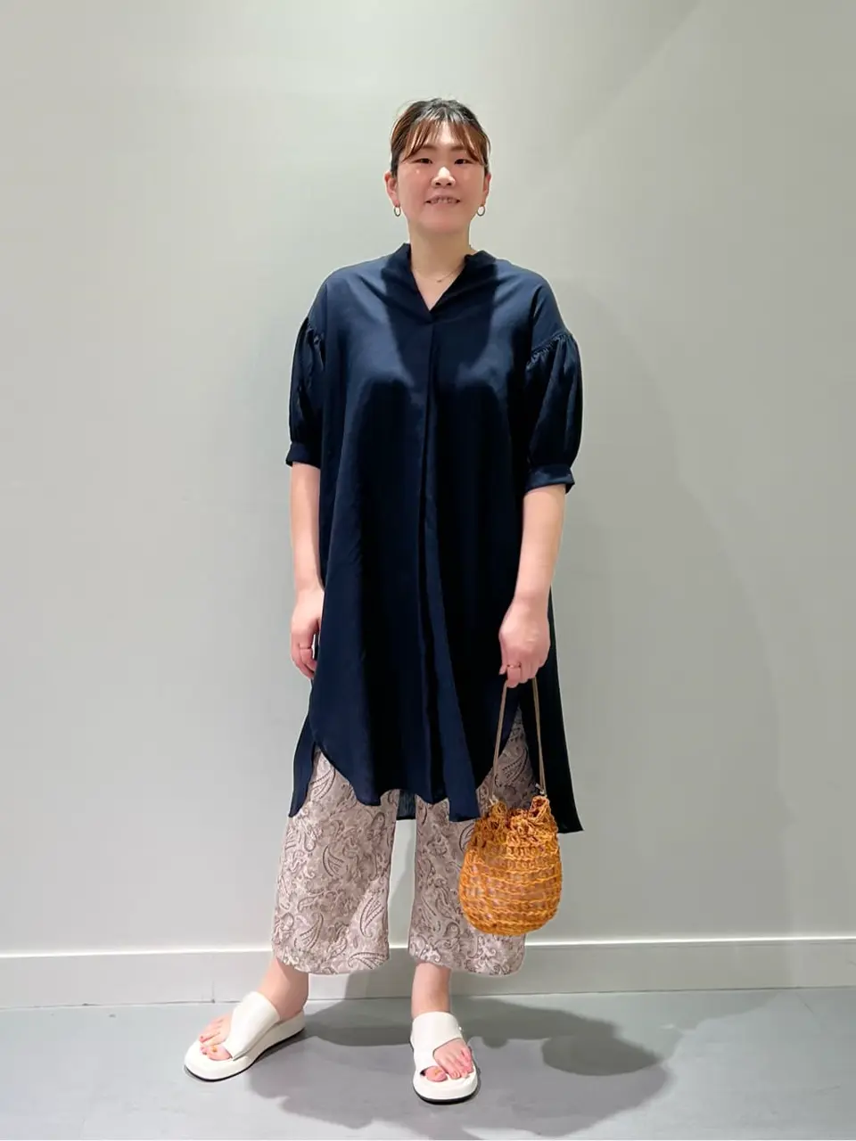 ONWARD CROSSET SELECT 林 コーディネート画像