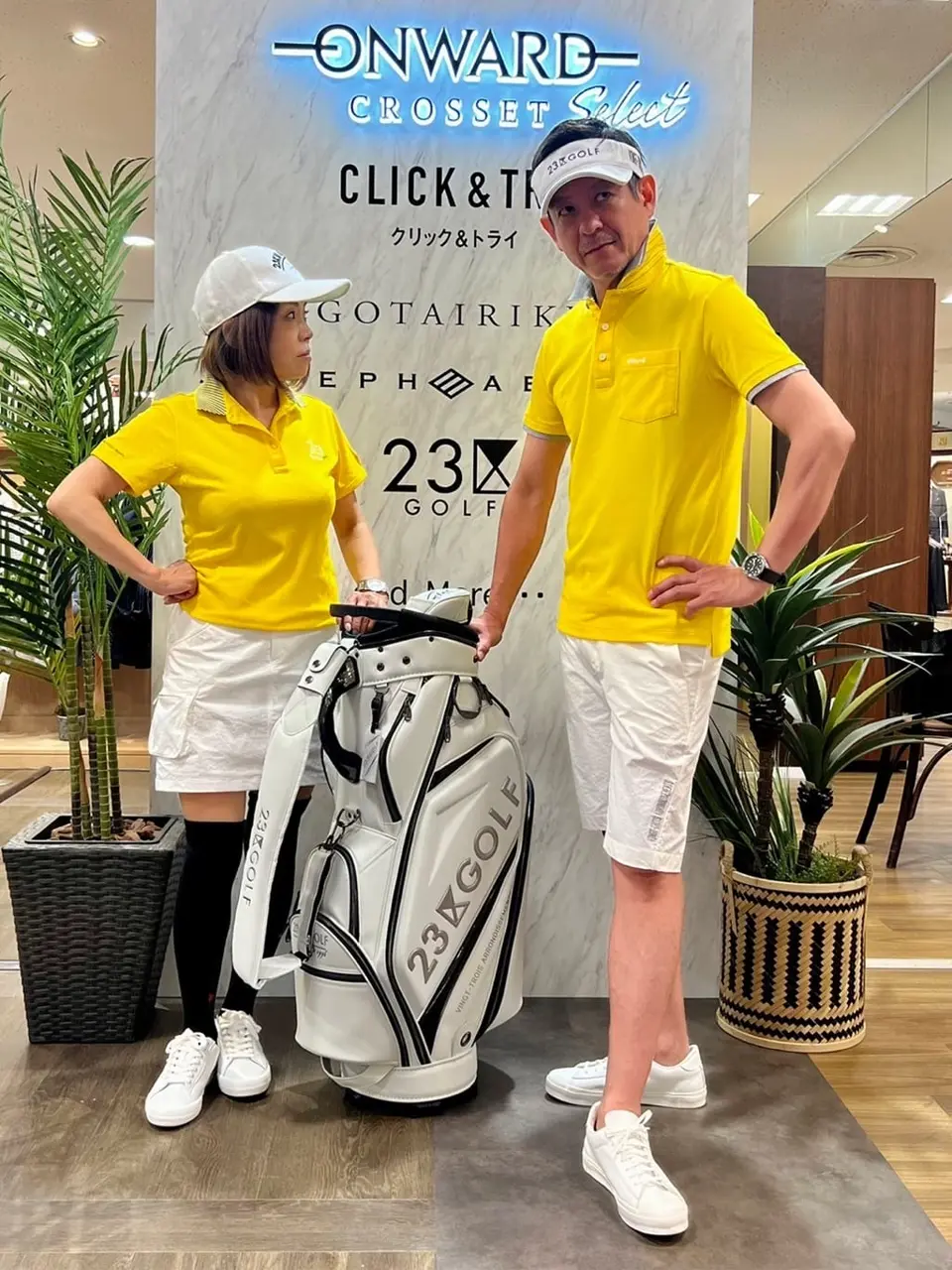 ONWARD CROSSET SELECT 山崎 コーディネート画像